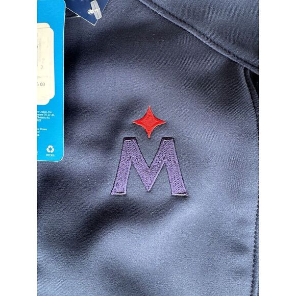 Columbia Women's M Kruser Ridge Softshell Jacket Navy Full Zip Minnesota Twins - Picture 3 of 3